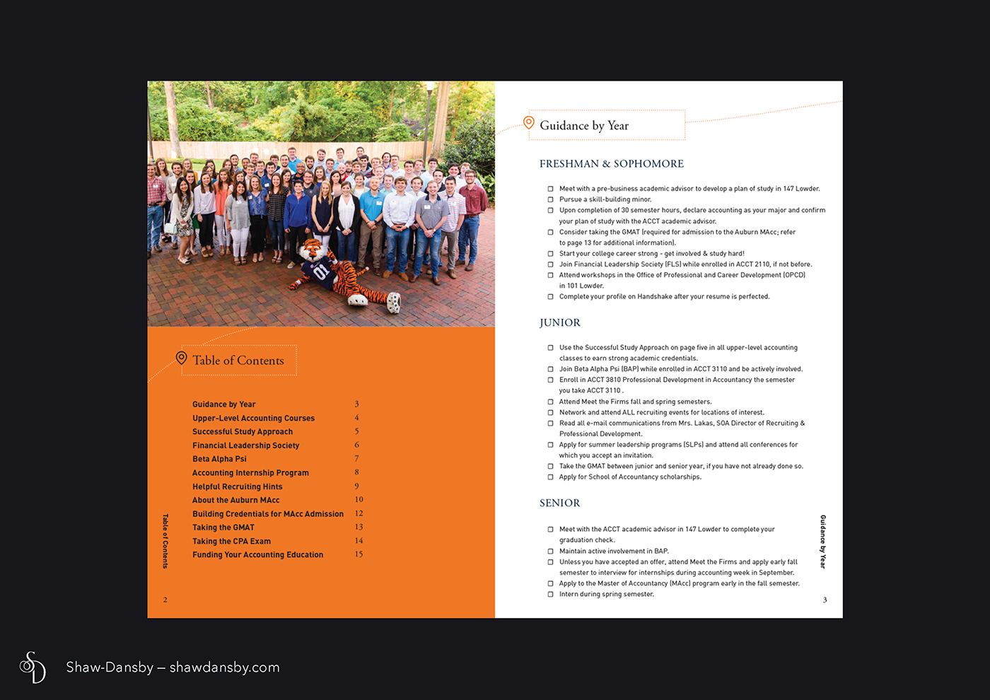 AU School of Accounting Roadmap 2